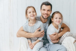 father with children - paternity lawyer tennessee